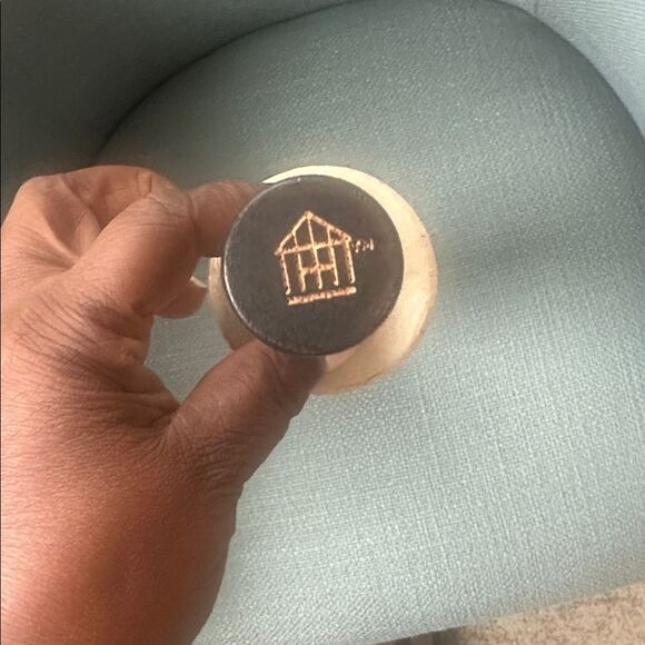 Hearth & Hand Magnolia Rolling Pin  Black Handles - Picture 3 of 3